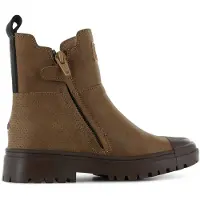 Shoesme leren enkelboots cognac Bruin Jongens Leer Meerkleurig - maat 24