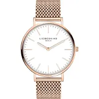 Liebeskind berlin Analoog horloge rose-goud / wit