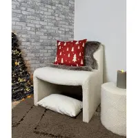 Gek op kussens! Velvet creme long | 30 x 50 cm | kussenhoes | polyester