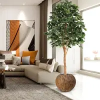 Maxifleur Kunstplanten Kunst Eikenboom Deluxe 250cm
