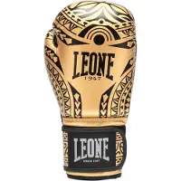 Leone1947 Haka Leather Artificial Boxing Gloves Goud 10 oz