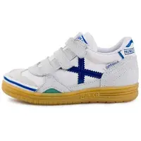 Munich Gresca Velcro In Indoor Football Shoes Wit EU 32 Kinderen