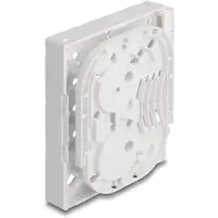 DeLOCK Optical Fiber Connection Box FTTH for wall mounting for 4 x SC Simplex or LC Duplex white