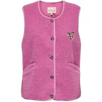 ONLY - ONLBABY TEDDY VEST PNT Dames Gilet
