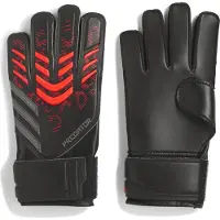 Adidas Predator Training Keepershandschoenen Kids Zwart Rood Grijs