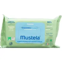 Mustela Reinigende Geparfumeerde Doekjes 60 St Doekjes