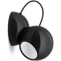 Stilnovo Design wandlamp Gravitino, dimbaar, zwart, Woon-/ Eetkamer, metaal, Design, Wandlamp design