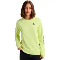 Burton Oak Crewneck Fleece Geel M Vrouw