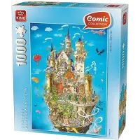 King puzzel kasteel Neuschwantein 1000 stukjes