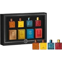 Versace Herengeuren Man-Eau-FraicheGeschenkset Eros Najim Por Homme 5 ml + Eros Energy Pour Homme 5 ml + Eros Pour Homme EDT 5 ml + Eros Flame Pour Homme 5 ml