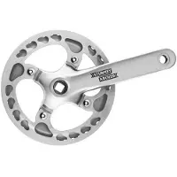 Sunrace 44T FCS742 kettingblad voor 3/32" ketting - 170mm - voor vierkante as - Zilver
