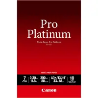 Canon Photo Paper Pro Platinum A3+ 10 Sheets