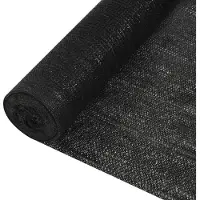 vidaXL Privacynet 150 g/m² 3,6x10 m HDPE zwart