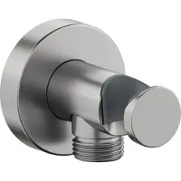 Duravit - Douchebocht met houder, geborsteld roestvrij staal UV0630009070