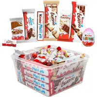 Kinder selection Mega chocolade mix - Surprise, Bueno melk, Bueno wit, Maxi, Delice, Cards, Bueno mini & Country - 897g