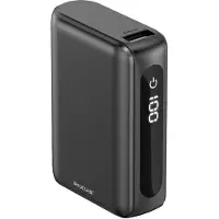 Rixus RXPB24 Compact Powerbank Digital Display 10.000mAh Black