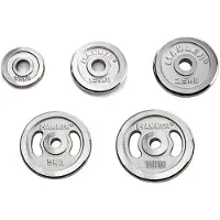 FINNLO Chrome 5kg Plate Zilver 5 kg