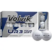 Volvik New Tour Soft Golfballen Wit