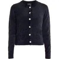 Faina Gebreid vest 'Tassia' navy