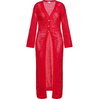 IZIA Gebreid vest vuurrood