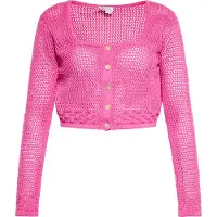 IZIA Gebreid vest pink
