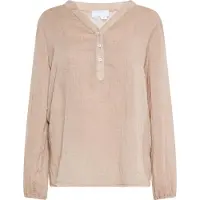 Usha Blouse beige gemêleerd