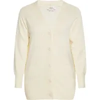 Usha Gebreid vest crème