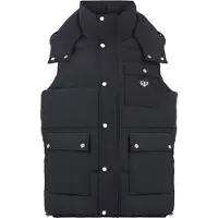 Philipp Plein Nylon Puffer Vest Gothic Plein