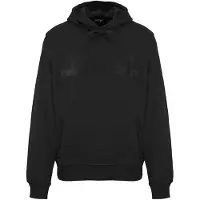 Diesel Monotone Logo Zwarte Kaviaar Hoodie