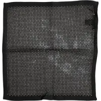 Dolce&Gabbana Zwarte Geprinte Katoenen Vierkante Foulard Sjaal