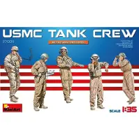 MiniArt - Usmc Tank Crew (Min37008) - modelbouwsets, hobbybouwspeelgoed voor kinderen, modelverf en accessoires