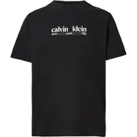 Calvin Klein Jeans Shirt 'NYC' zwart / wit