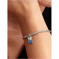 Pandora - Dames Bedel - Zilver & Blauw