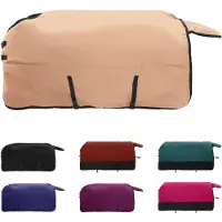 vidaXL Paardendeken Cappuccino 85 cm Polyester