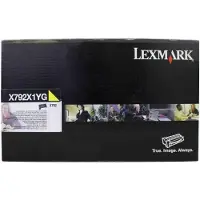 Lexmark X792X1YG Toner Geel Extra hoge capaciteit