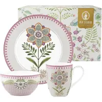 Pip studio Ontbijtset Lily & Lotus Lilac (Set van 3)
