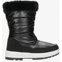 Snowfun gevoerde dames snowboots met imitatiebont zwart maat 37