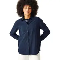 Regatta Primevere Overhemd Met Lange Mouwen Blauw 42 Vrouw
