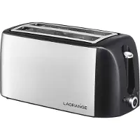 Lagrange Grille-pains 2 fentes 1400w inox 519010