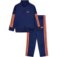 Adidas Trainingspak 'Essentials' donkerblauw / lichtoranje