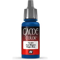 Vallejo Hobbyverf Acrylverf - 72021 Game Color - Magic Blue - Acryl - Verf flesje - 18 ml