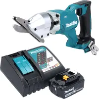 Makita DJS 800 RF1 accu vezelcementschaar 18 V borstelloos + 1x accu 3,0 Ah + oplader