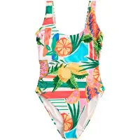 Next Badpak donkergroen / gemengde kleuren