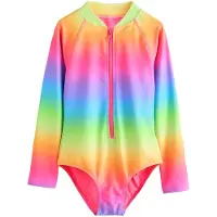 Next Badpak geel / groen / lila / pink
