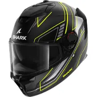 Shark Spartan GT Pro Toryan Mat Zwart Geel Antraciet KYA Integraalhelm Maat 2XL