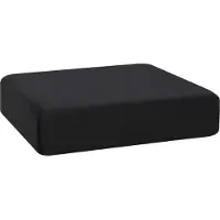 vidaXL Zitkussen 40 x 40 x 11 cm PU Schuim Zwart