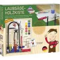 Pebaro Figuurzaag Set 16 stuks, Houten doos gevuld met gereedschap + werkblad