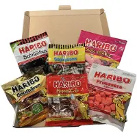Haribo Fanpakket - No2 - 6 verschillende soorten Toppers - 6x 175 gram brievenbuscadeau