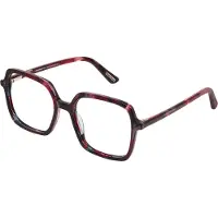 Frank and Lucie Eyeclass leesbril + soft pouch cherry dusk +2