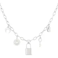 Yehwang key to my heart ketting - keting - sieraden - sieraad - necklace - silver - zilver - trendy - statement ketting - RVS - roestvrijstaal